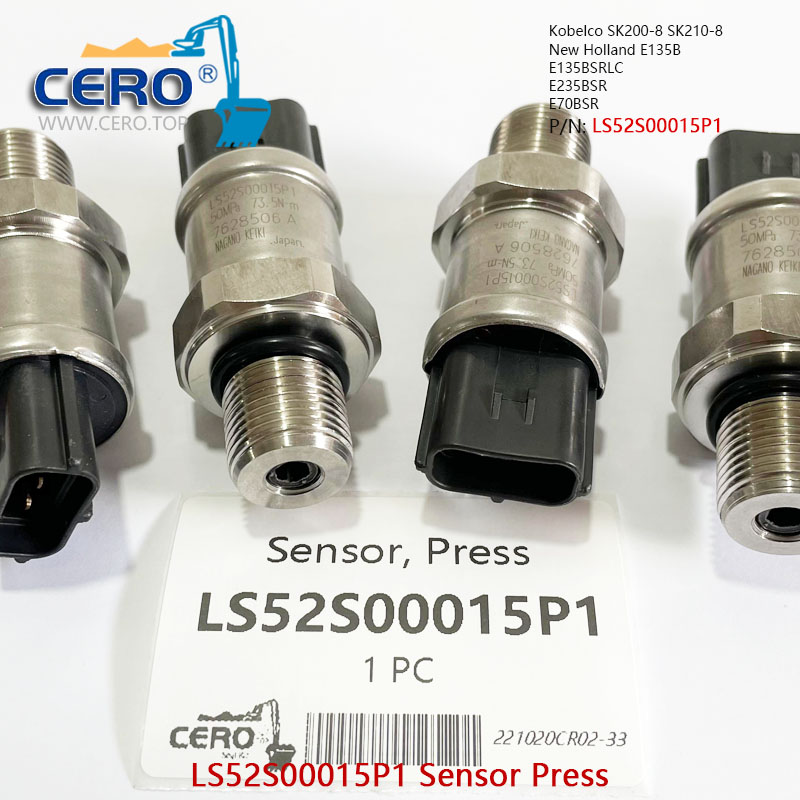 LS52S00015P1 Sensor Press Kobelco SK200-8 SK210-8 High Pressure Sensor