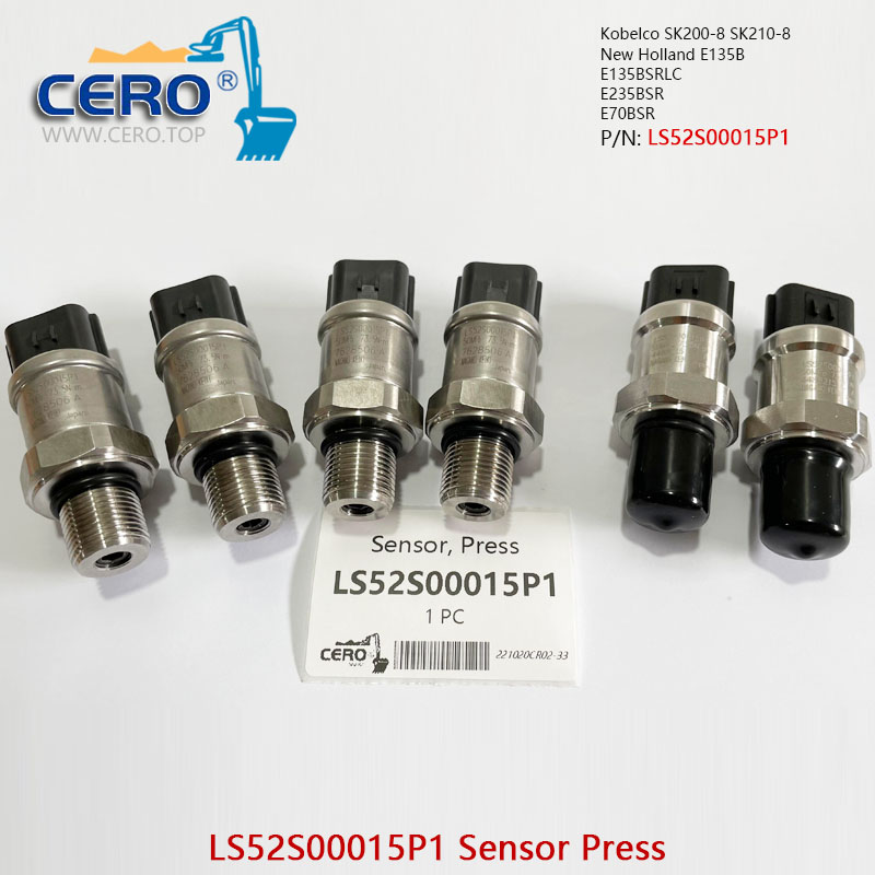 LS52S00015P1 Sensor Press New Holland E135B E235BSR E70BSR High Pressure Sensor