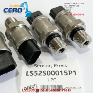 LS52S00015P1 Sensor Press New Holland E135B E235BSR E70BSR High Pressure Sensor
