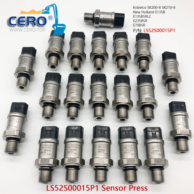 LS52S00015P1 Sensor Press Kobelco SK200-8 SK210-8 High Pressure Sensor