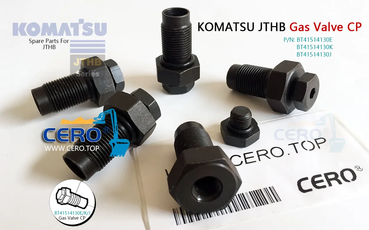 BT41514130K Gas Valve CP KOMATSU JTHB BT41514130E BT41514130J