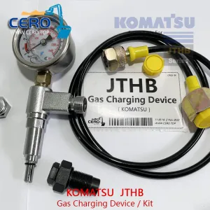 Gas Charging Device Kit KOMATSU JTHB BT41514130K Gas Valve CP