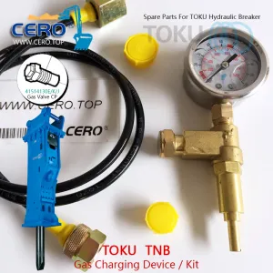 Gas Charging Device Kit TOKU TNB 41514130K Gas Valve CP