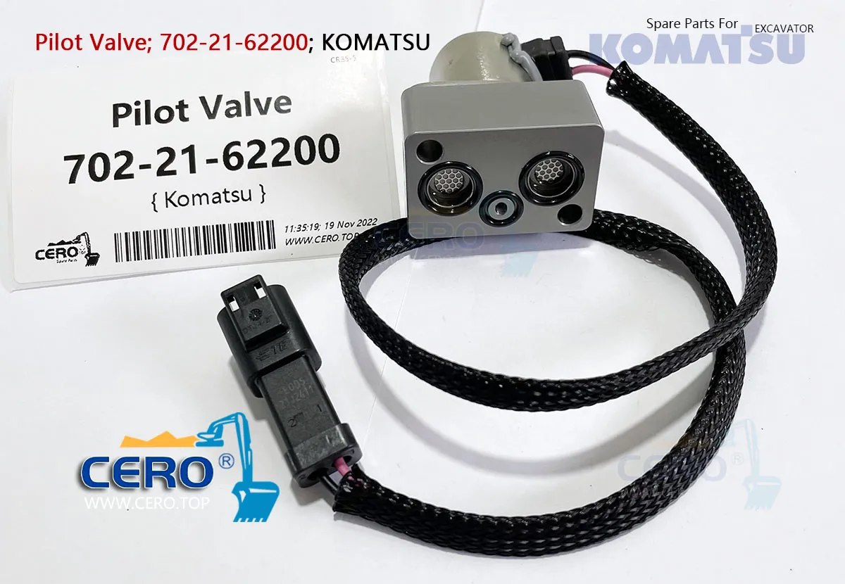 702-21-62200 Pilot Valve 7022162200 KOMATSU PC200-8