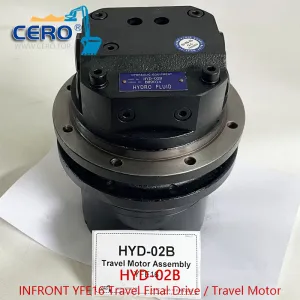 HYD-02B Travel Motor INFRONT YFE16 Hydro Fluid Hyd02b Travel Final Drive