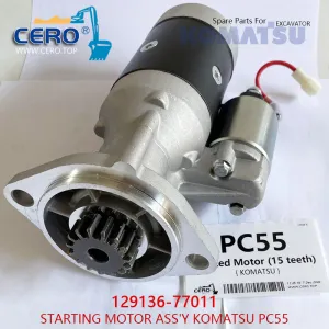 129136-77011 Starting Motor Komatsu PC55 Starter Motor