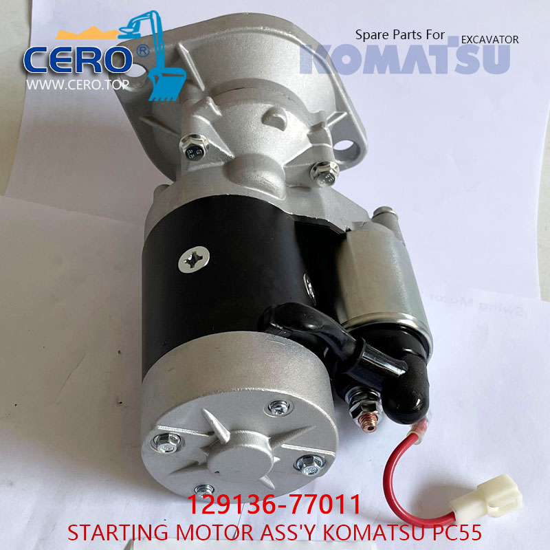 129136-77011 Starting Motor Komatsu PC55 Starter Motor