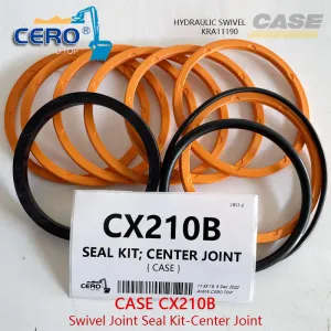 CASE CX210B Center Joint Seal Kit KRA11190 Swivel Joint ROI Seal Kit
