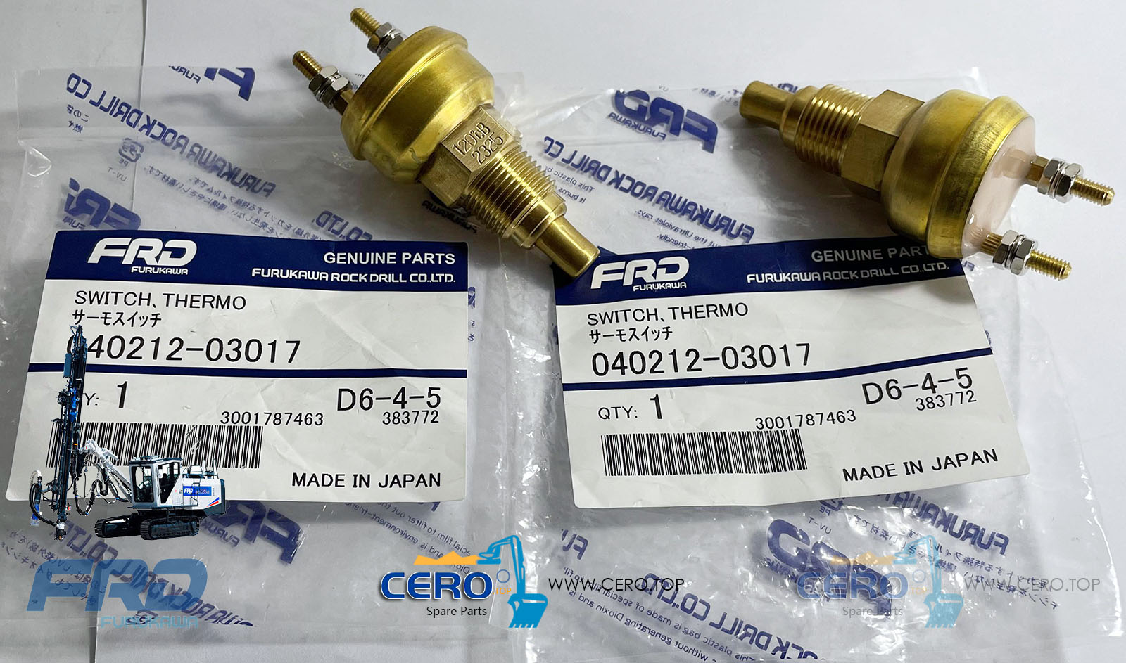 040212-03017 SWITCH THERMO 04021203017 FURUKAWA HCR1200 ROCK