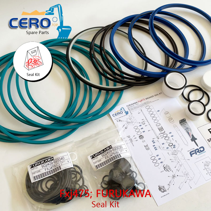 FURUKAWA Fxj475 Seal Kit 902409-920052 902409-920050 902409