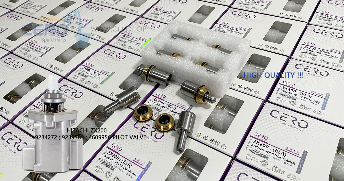 PUSHER 9759157 9759158 PILOT VALVE HITACHI ZX200 9234272 9239583