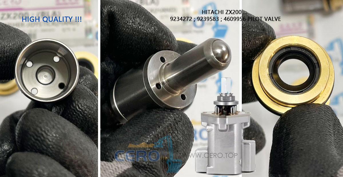 PUSHER 9759157 9759158 PILOT VALVE HITACHI ZX200 9234272 9239583
