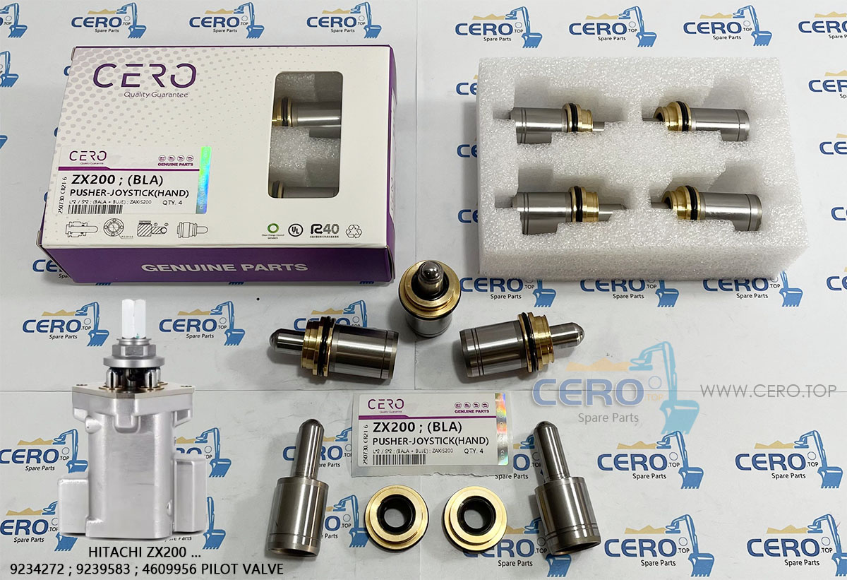 PUSHER 9759157 9759158 PILOT VALVE HITACHI ZX200 9234272 9239583