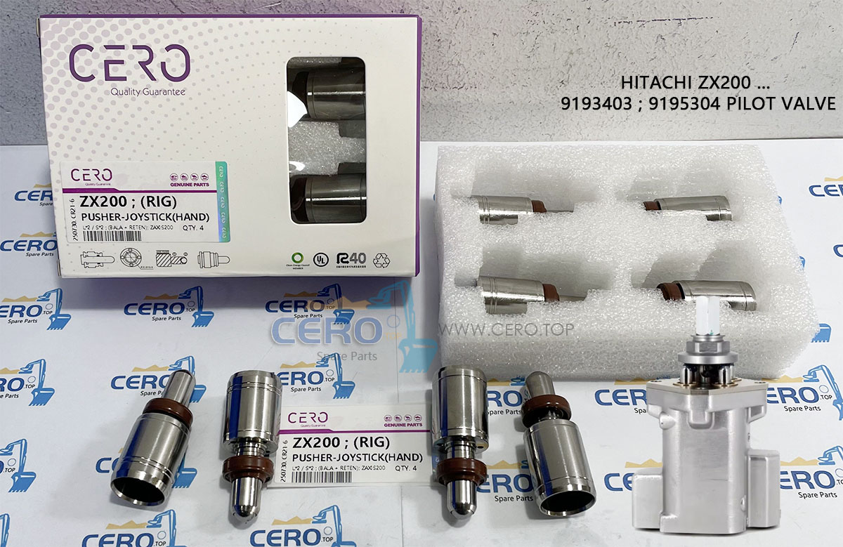 PUSHER 9754825 9754826 PILOT VALVE HITACHI ZX200 9193403 9195304