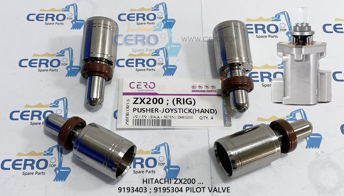 PUSHER 9754825 9754826 PILOT VALVE HITACHI ZX200 9193403 9195304