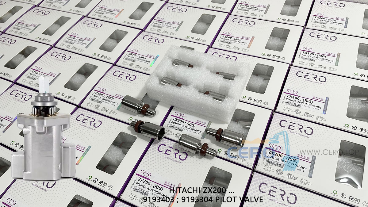 PUSHER 9754825 9754826 PILOT VALVE HITACHI ZX200 9193403 9195304