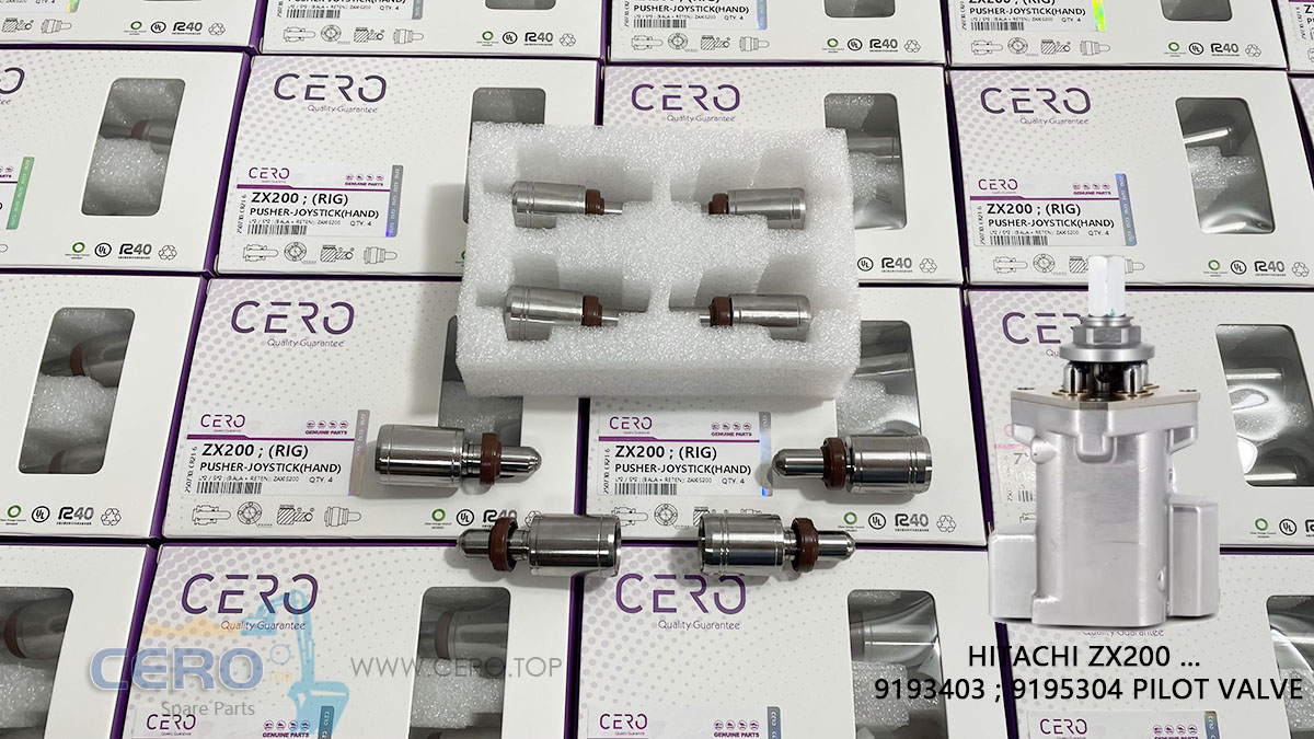 PUSHER 9754825 9754826 PILOT VALVE HITACHI ZX200 9193403 9195304
