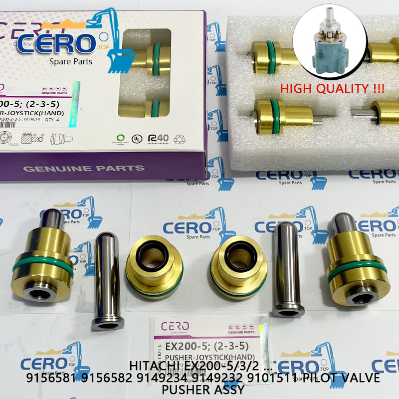 PUSHER 9101513 9107447 9108066 PILOT VALVE HITACHI EX200-5 9156581