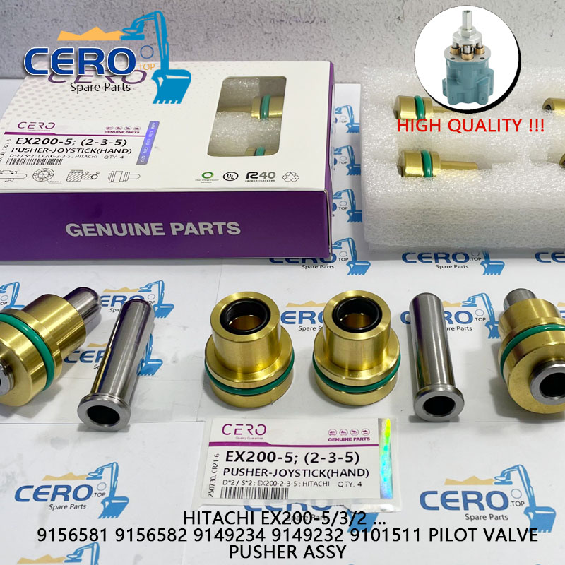 PUSHER 9101513 9107447 9108066 PILOT VALVE HITACHI EX200-5 9156581
