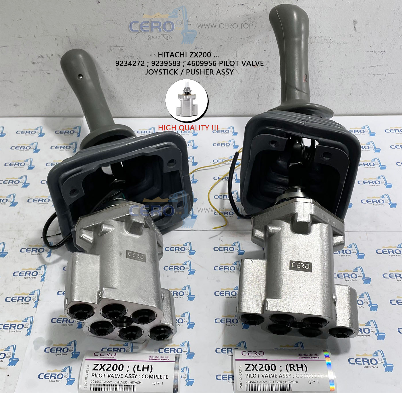 PILOT VALVE HITACHI ZX200 9234272 9239583 4609956 9193403 9195304