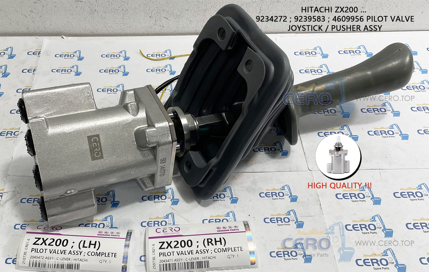 PILOT VALVE HITACHI ZX200 9234272 9239583 4609956 9193403 9195304