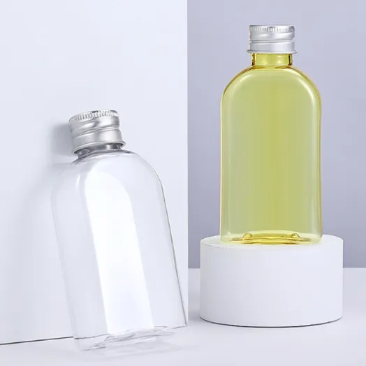 زجاجات زجاجية شفافة 120 مل