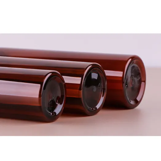 زجاجة رذاذ زجاجية فاخرة 100 مل وزجاجة غسول العنبر 200 مل