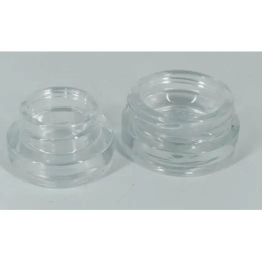 3 جم/5 جم برطمانات كريمية وزجاجات مستحضرات تجميل زجاجية مضغوطة