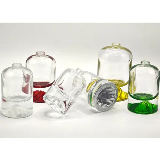 زجاجات عطر العنبر الزجاج المفاجئة كاب (30 مل و 100 مل)