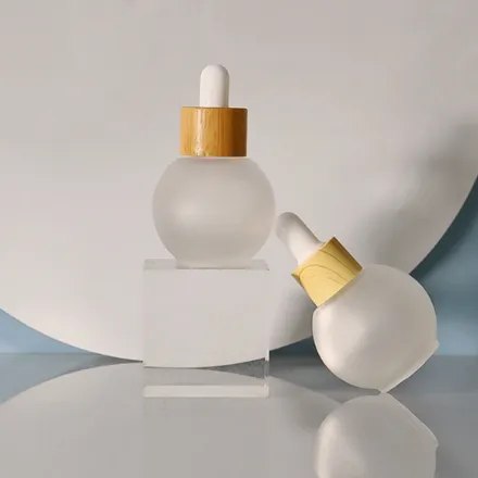 زجاجات قطارة زجاجية كروية (30 مل)