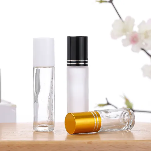 5 ملليلتر و 8 ملليلتر شفافة متجمد الضروري النفط الأسطوانة زجاجات