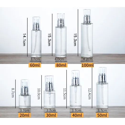 زجاجة مضخة زجاجية