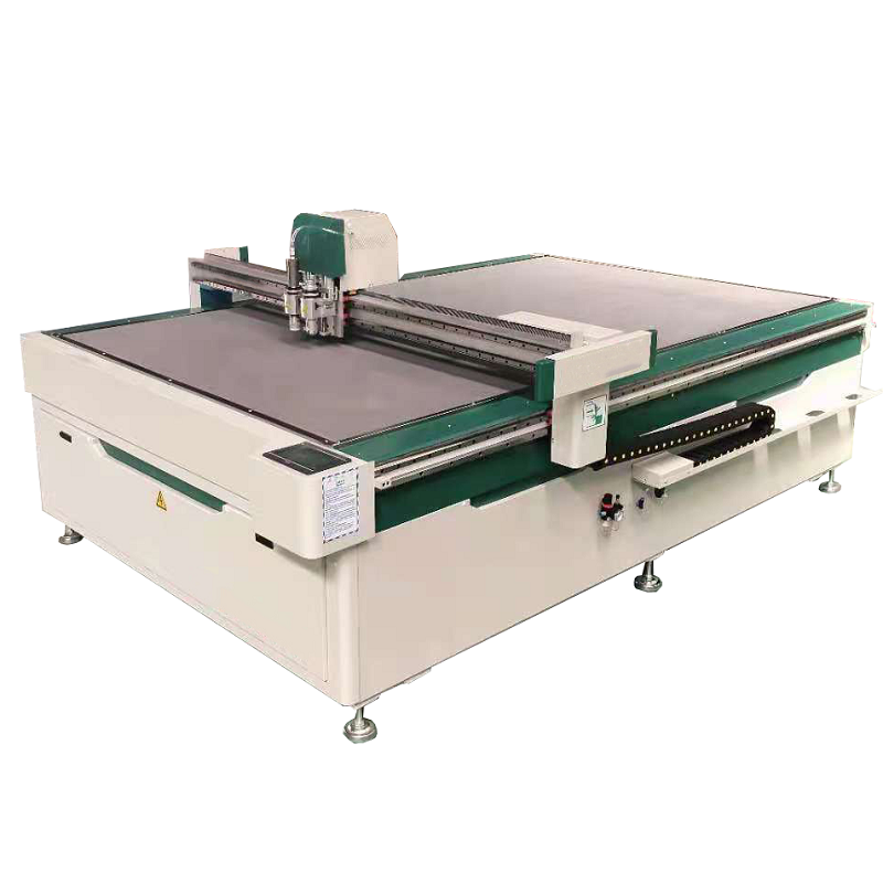 Fixed table CNC vibrating knife cutting machine