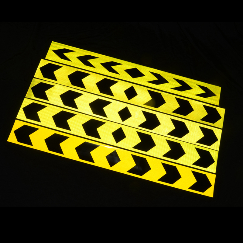 Truck Bumper Arrow Reflective Stickers