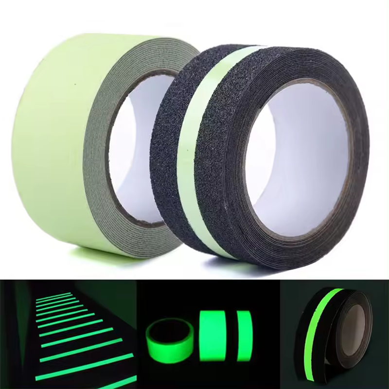 Bagliore antiscivolo nelle strisce scure