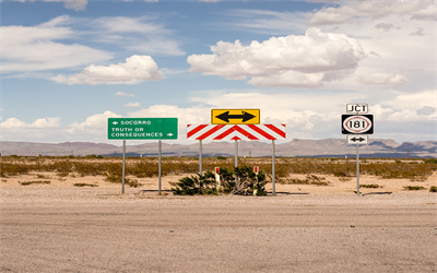 علامات الطرق والمرافق