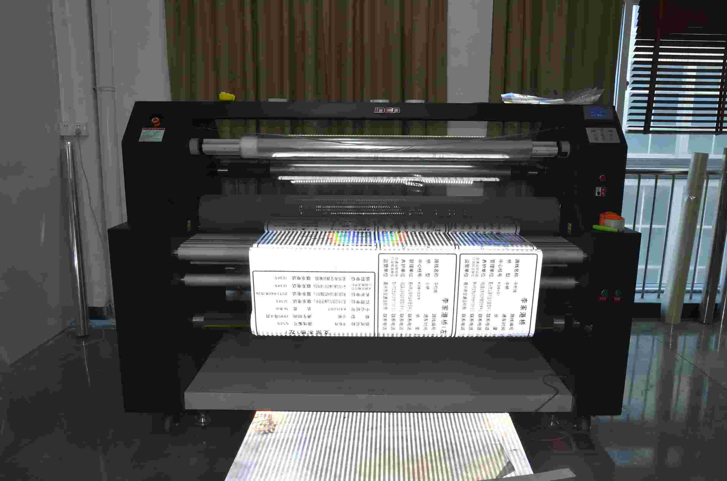 Digital Printing Method Of Road Reflective Signs