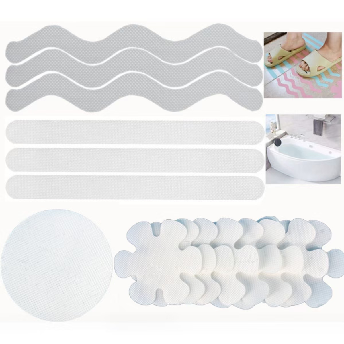 شرائط حمام مضادة للانزلاق