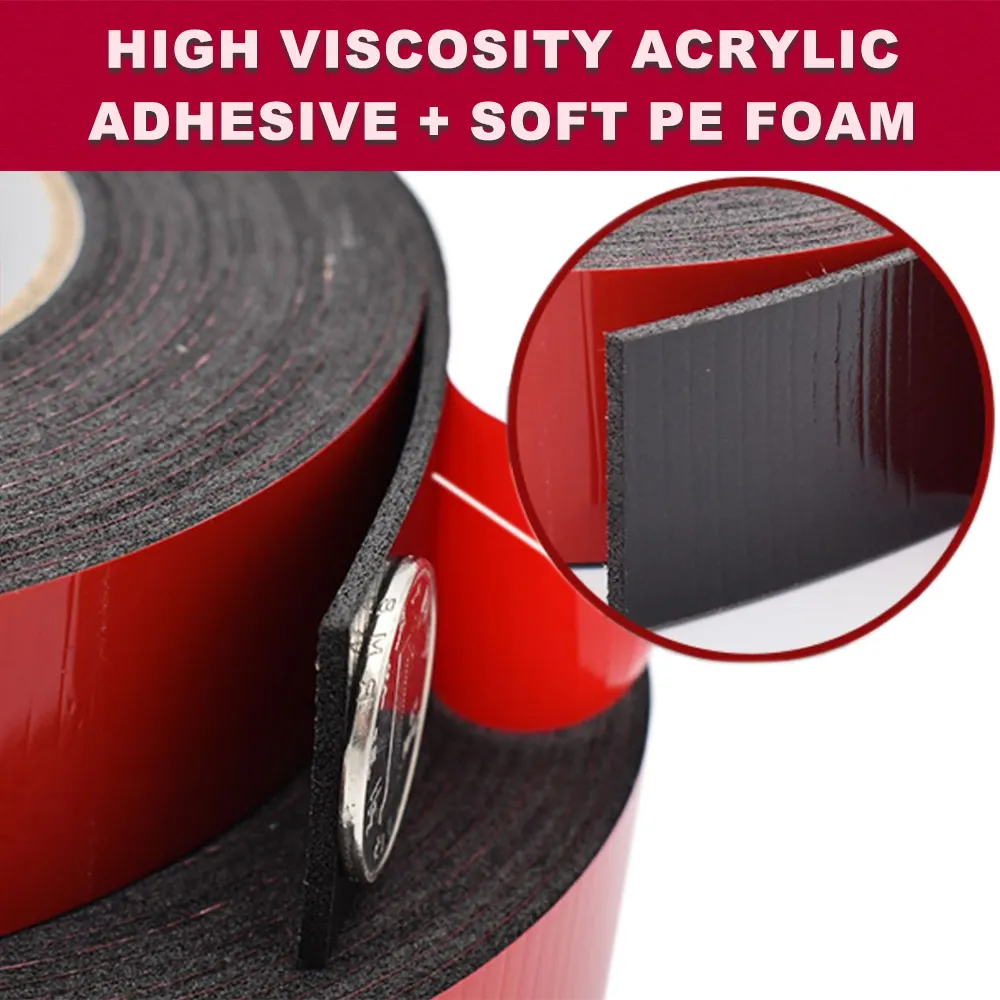 Nastro biadesivo in schiuma PE