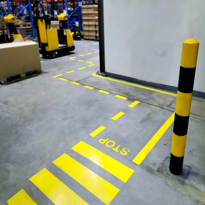 Markings On Building Grounds