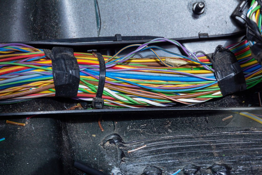 Fissaggio del cablaggio