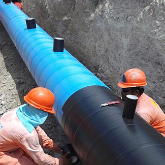 Nastro avvolgente per tubi in PVC