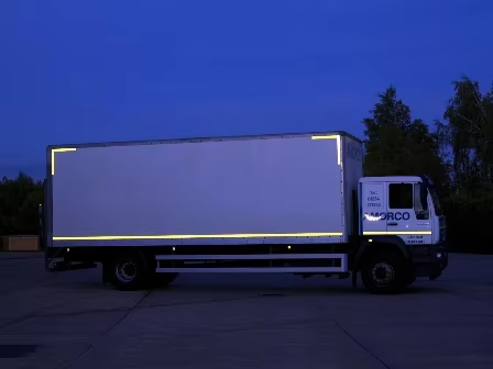 Reflektierende ECE-Karosseriemarkierungsaufkleber