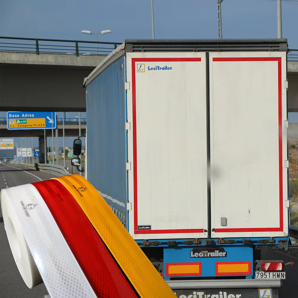 Reflektierende ECE-Karosseriemarkierungsaufkleber