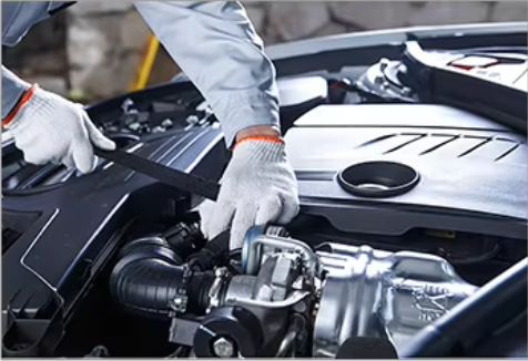 Nastro in tessuto poliestere per autoveicoli