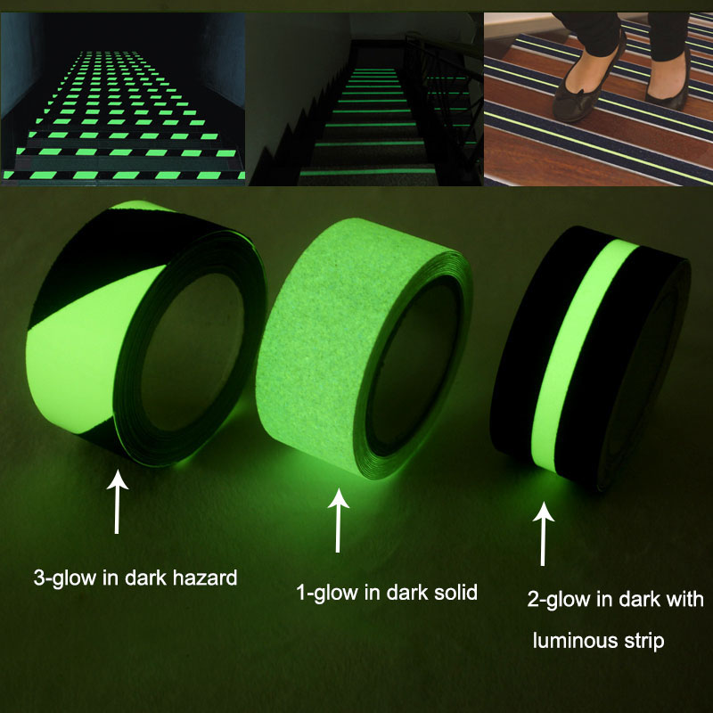 Bagliore antiscivolo nelle strisce scure