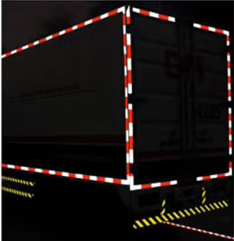 DOT-C2 Car Body Reflective Marking Stickers