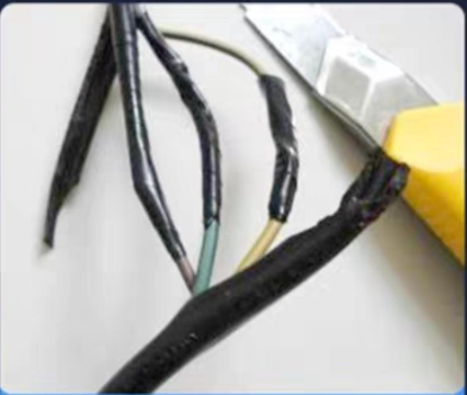 شريط مطاطي ذاتي الدمج منخفض الجهد