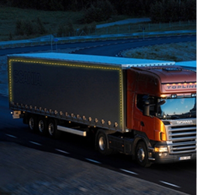 Reflektierende ECE-Karosseriemarkierungsaufkleber