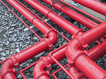 Precautions for installing grooved pipe fittings